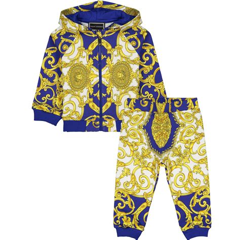 versace baby sweatshirts and tracksuits|Versace pantsuit.